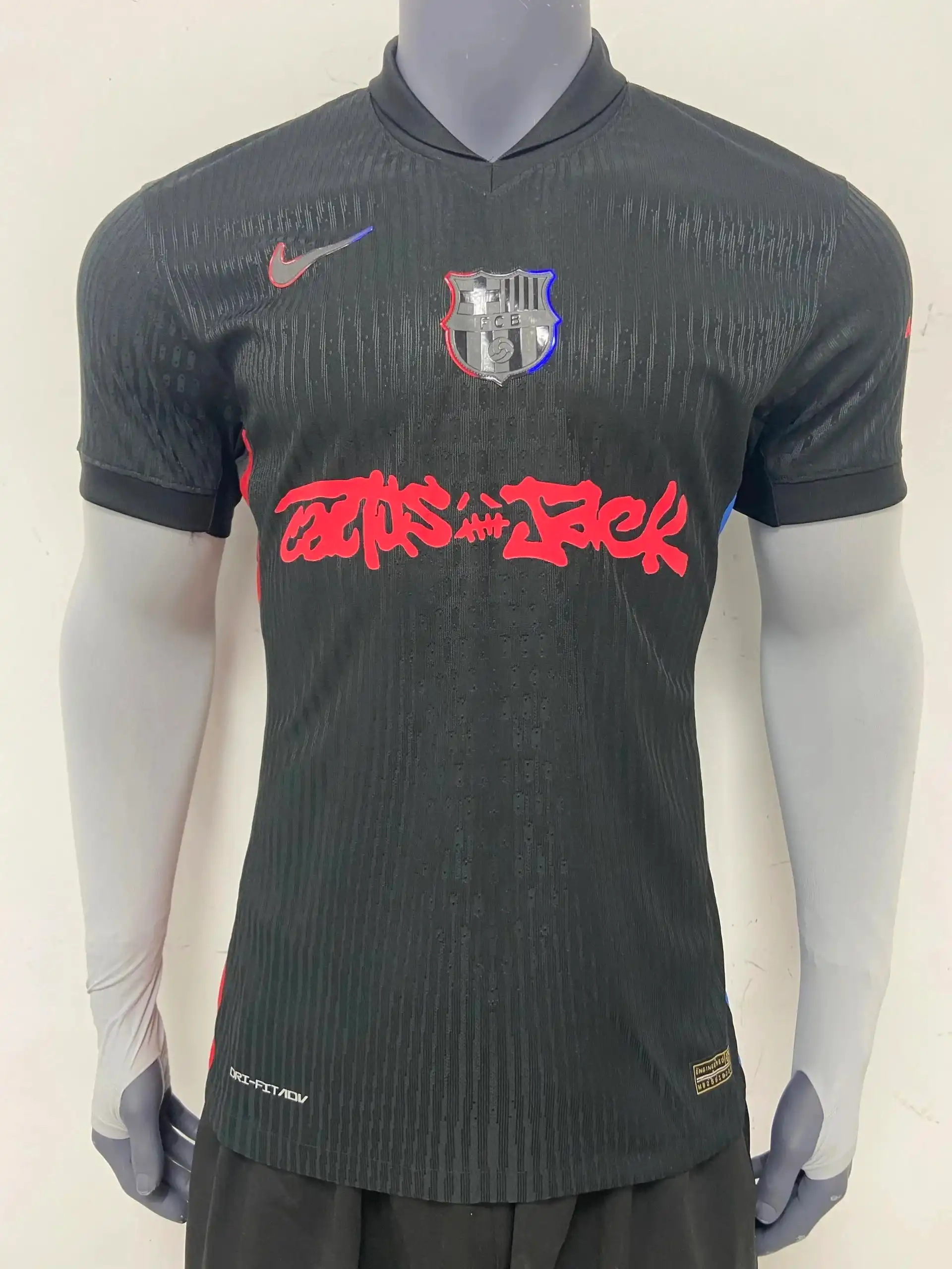 Barcelona FCB Football jersey x Travis Scot 3