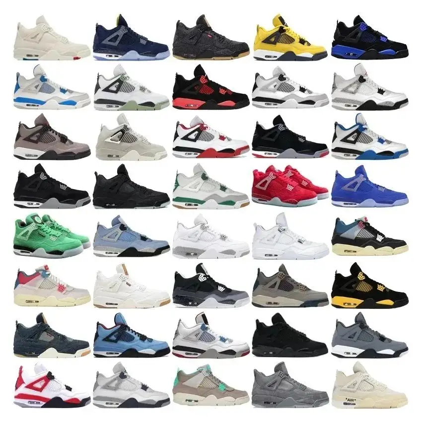 Nike Air Jordan 4 Sneakers(40 colors)